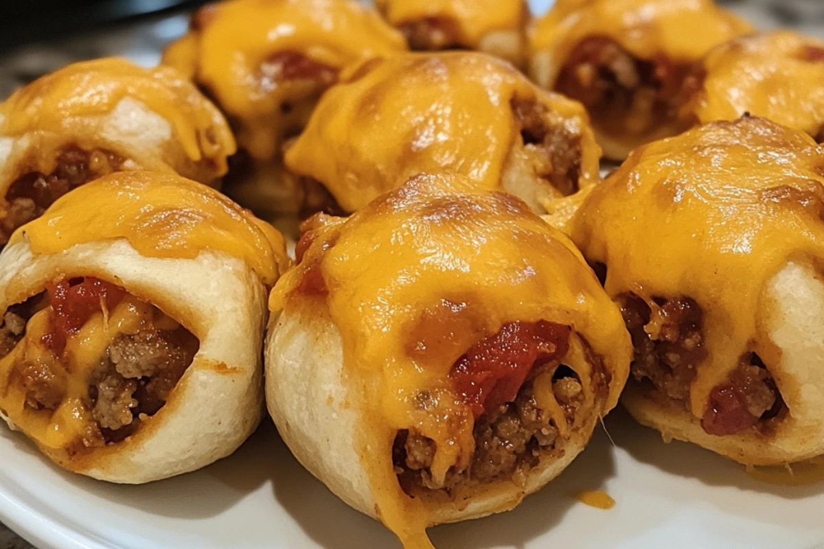 Air Fryer Cheesy Taco Bombs