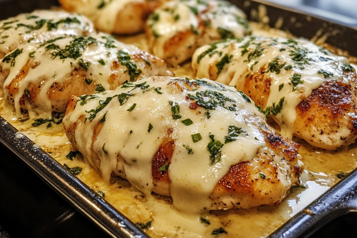 Baked Caesar Chicken