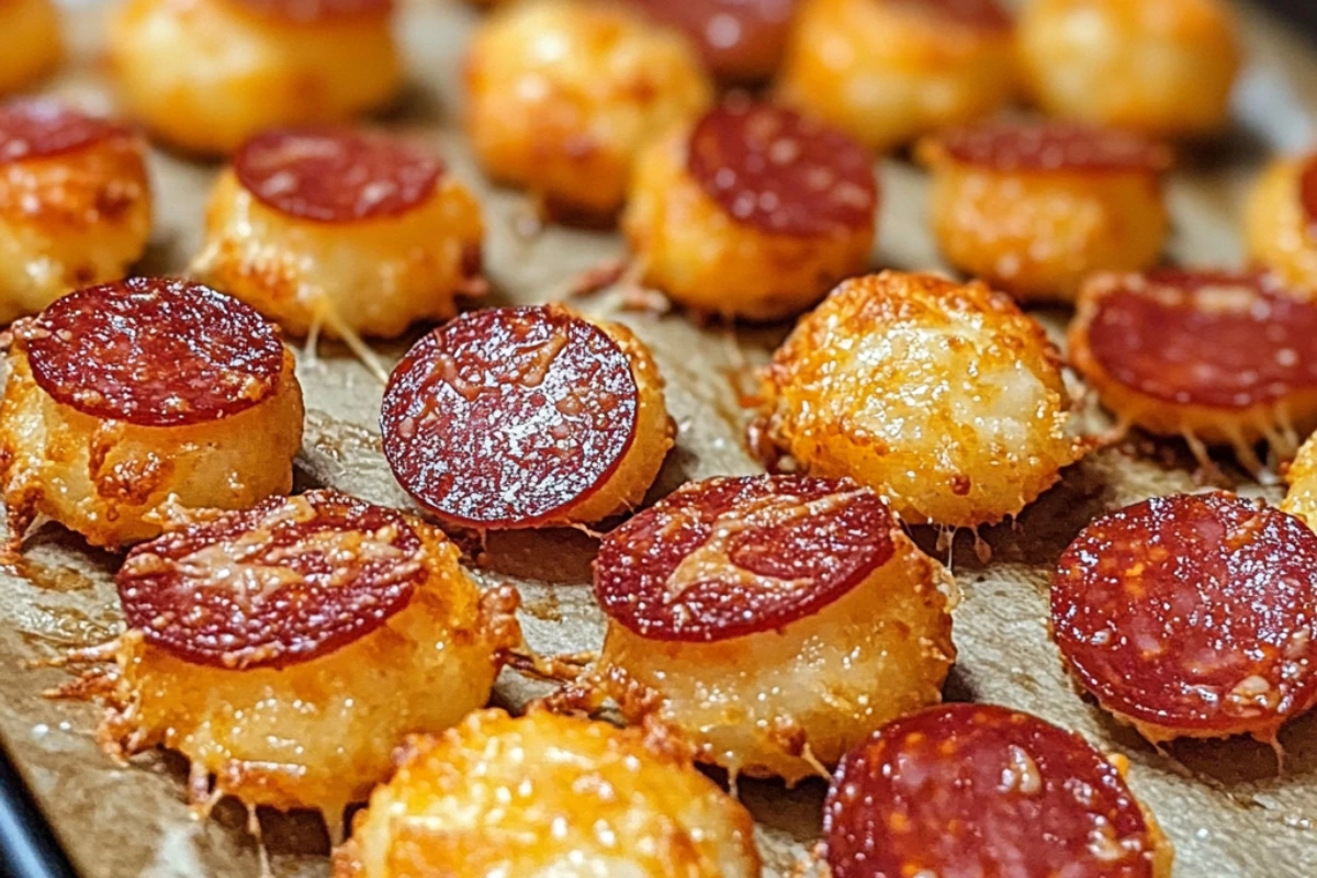 Cheesy Pepperoni Bites
