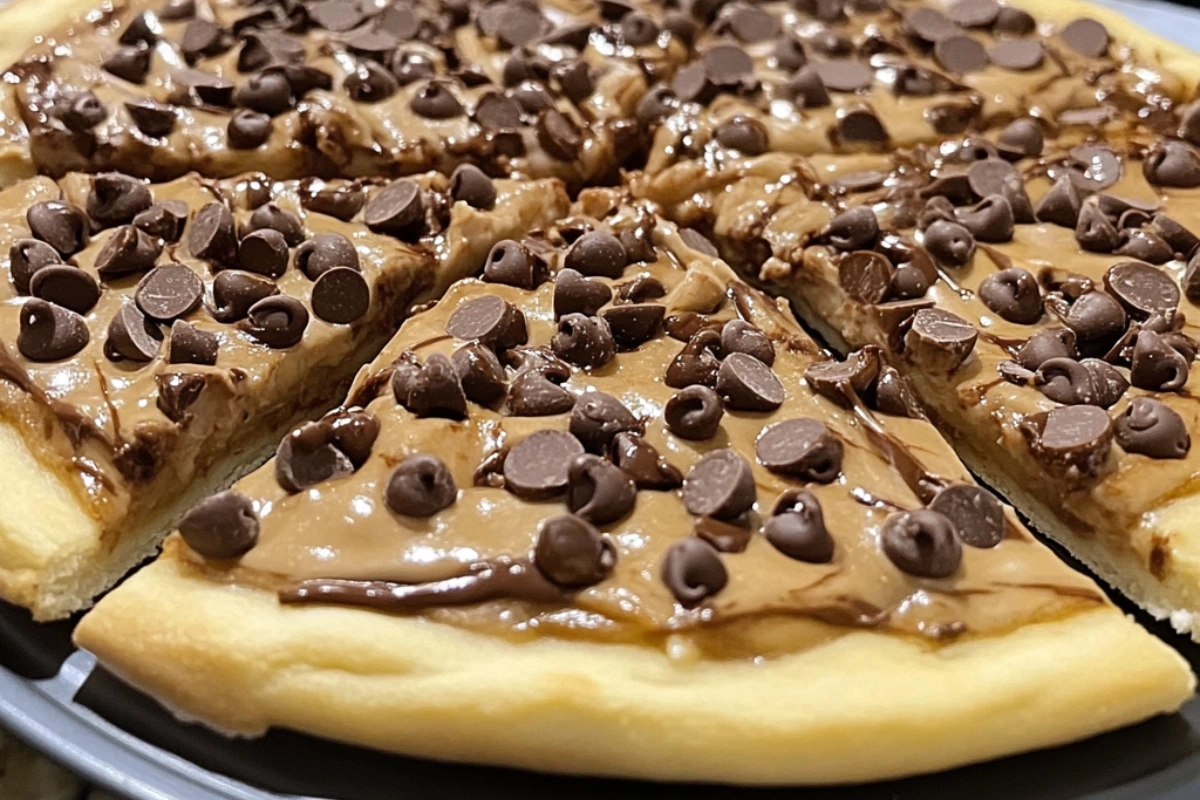 Chocolate Chip Dessert Pizza