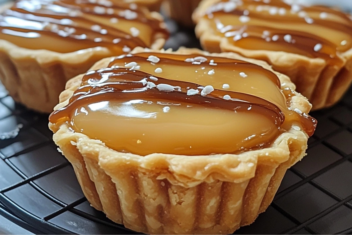 Easy Gooey Caramel Condensed Milk Tartlets