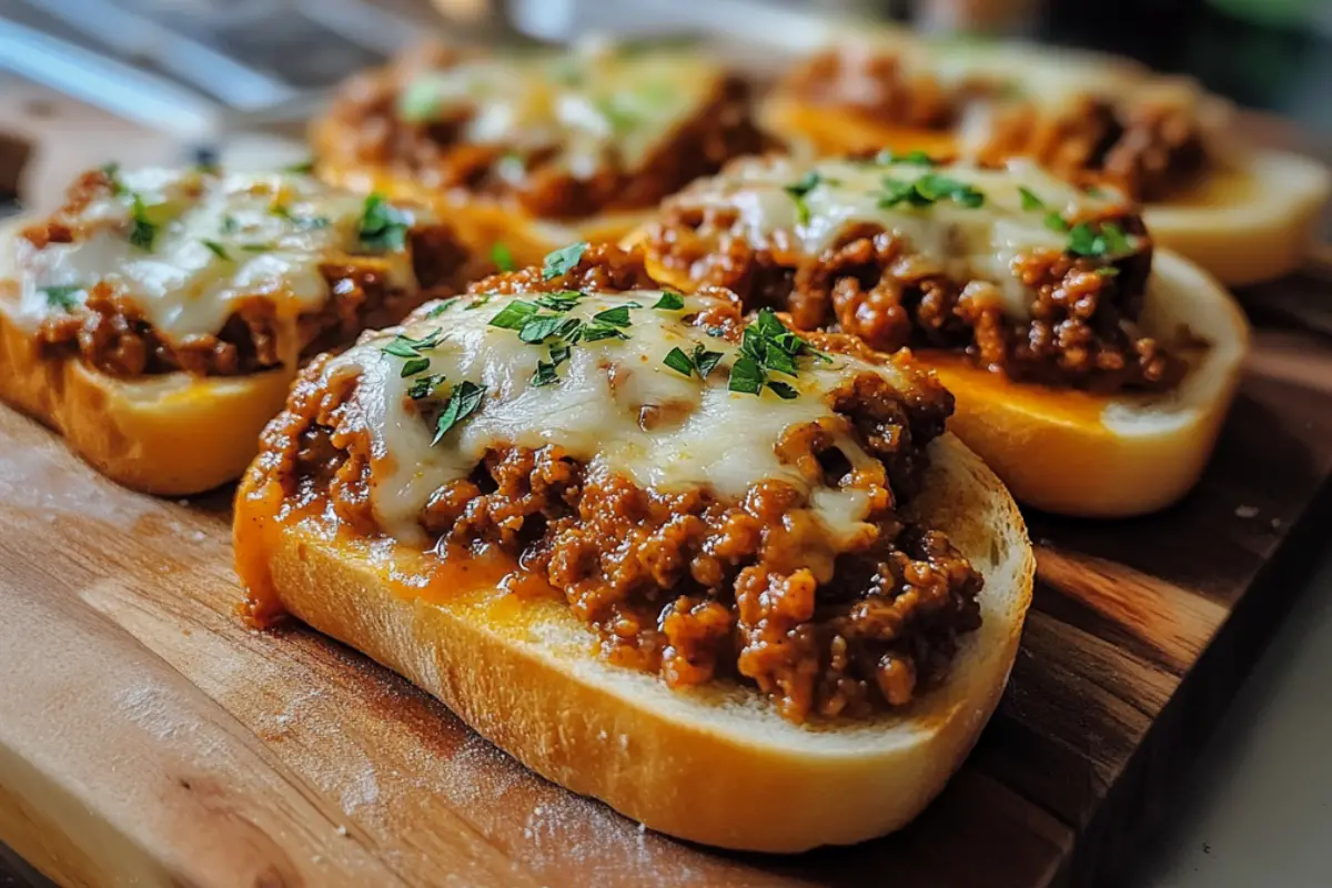 Garlic Toast Sloppy Joes