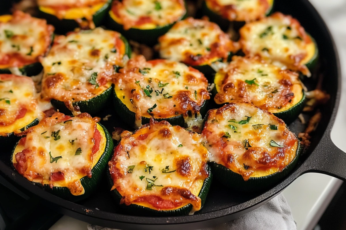 Zucchini Pizza Bites