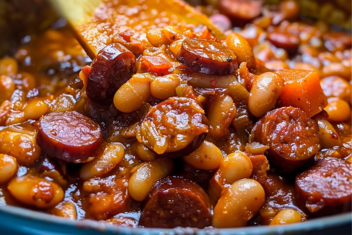 Baked Beans with Smoked Sausage