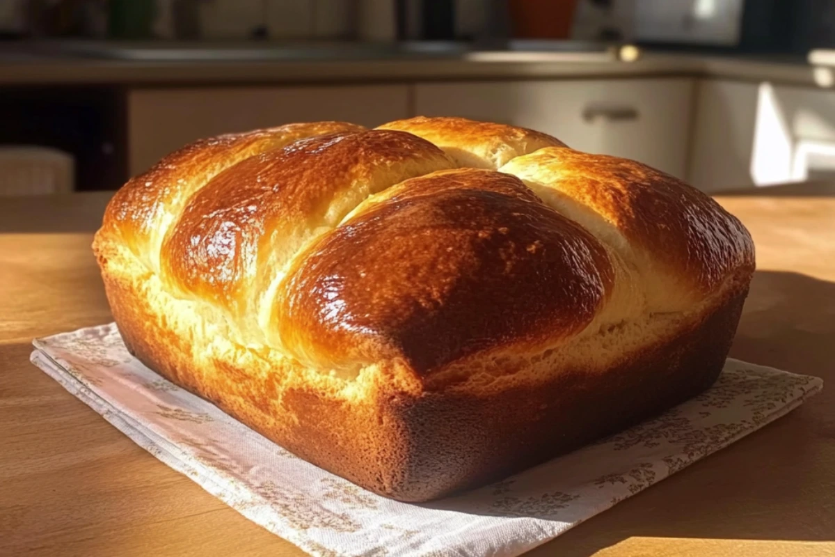 Brioche bread with yogurt