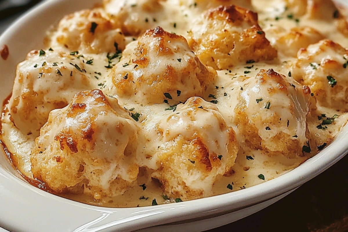 Chicken Alfredo Crazy Puffs