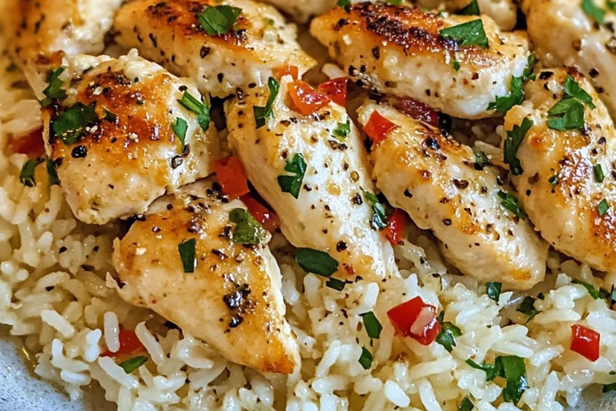 Garlic Parmesan Rice