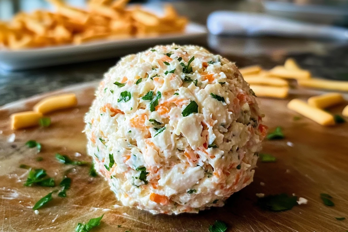 Crab Salad Cheese Ball or Spread
