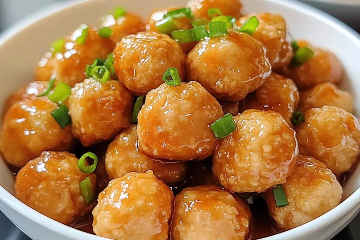 Crispy Chinese Chicken Balls