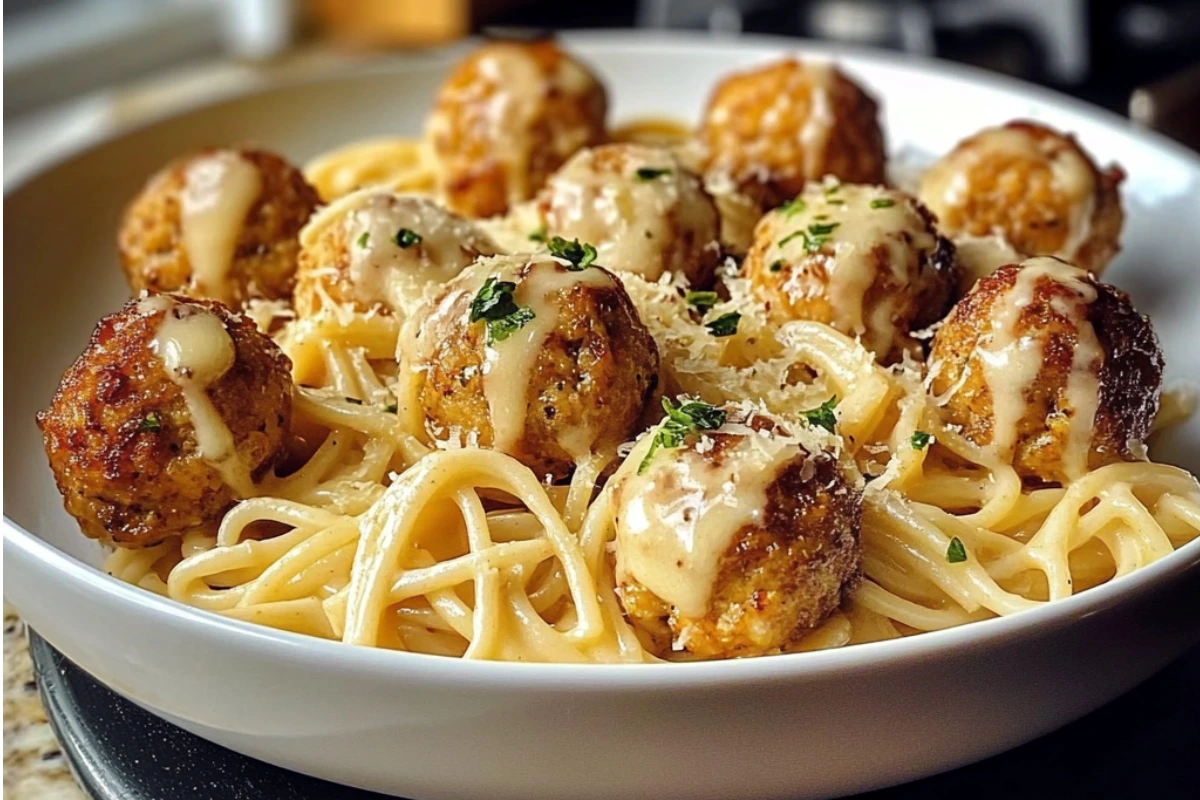 Garlic Butter Chicken Balls