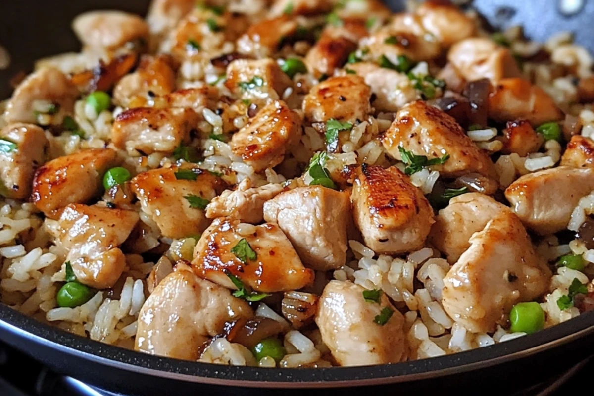 Hibachi Chicken and Rice Skillet Meal