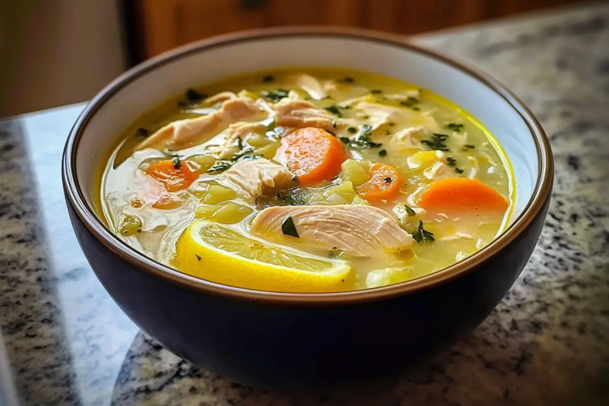 Lemon Chicken Soup