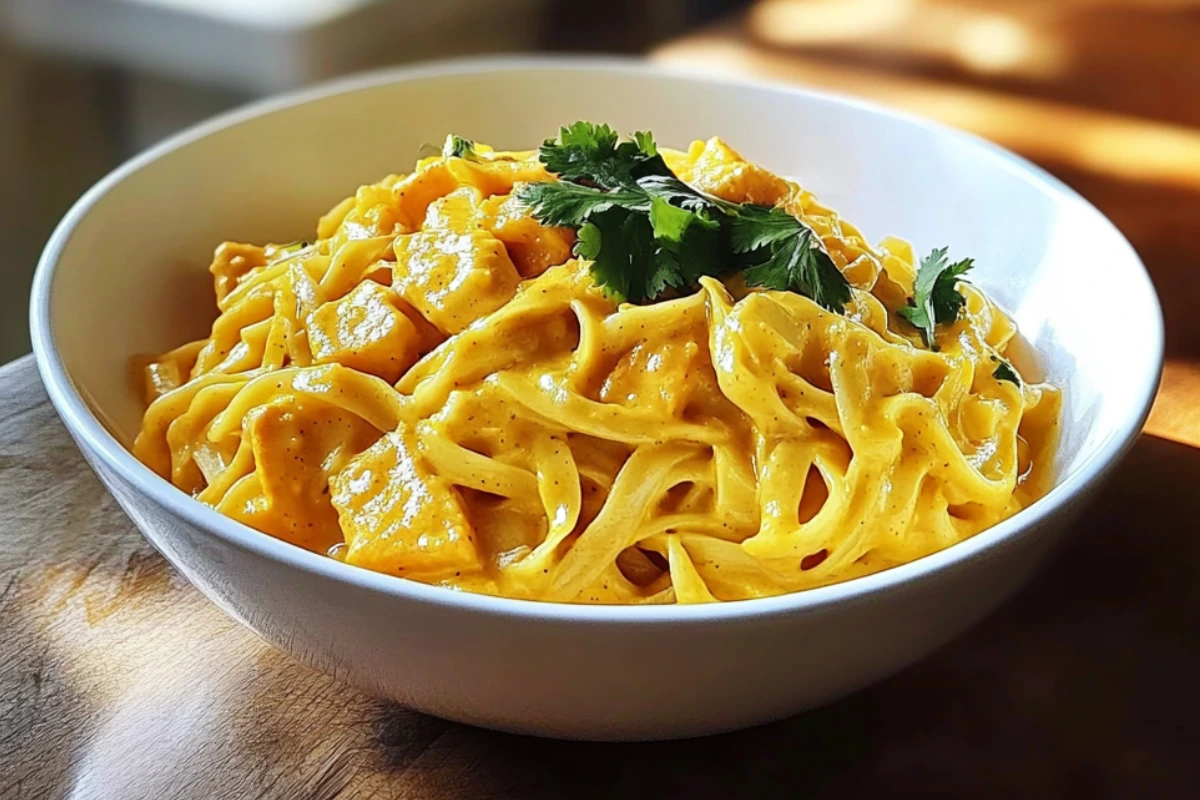 yellow curry noodles