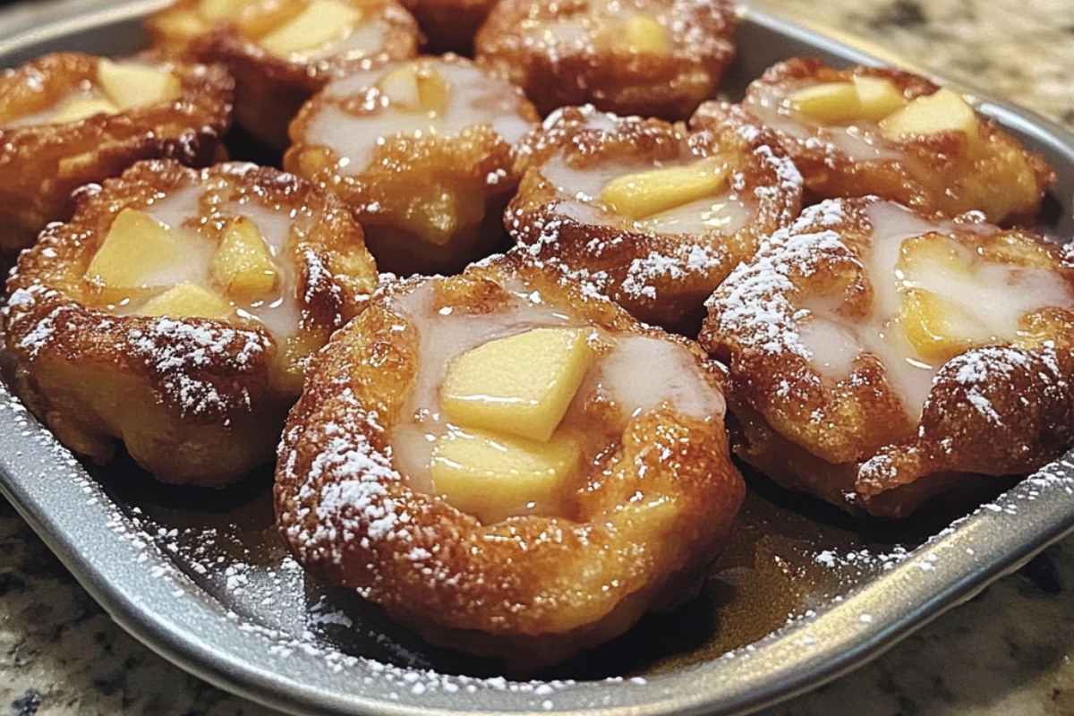 Baked Apple Fritters