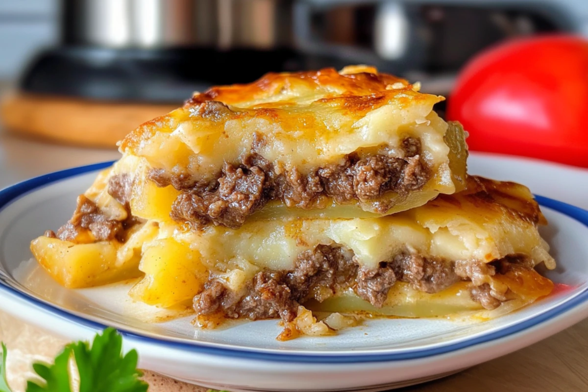 Beef and Potato Casserole