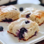 Blueberry Butter Swim Biscuits