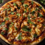 Cheesy BBQ Chicken Pizza