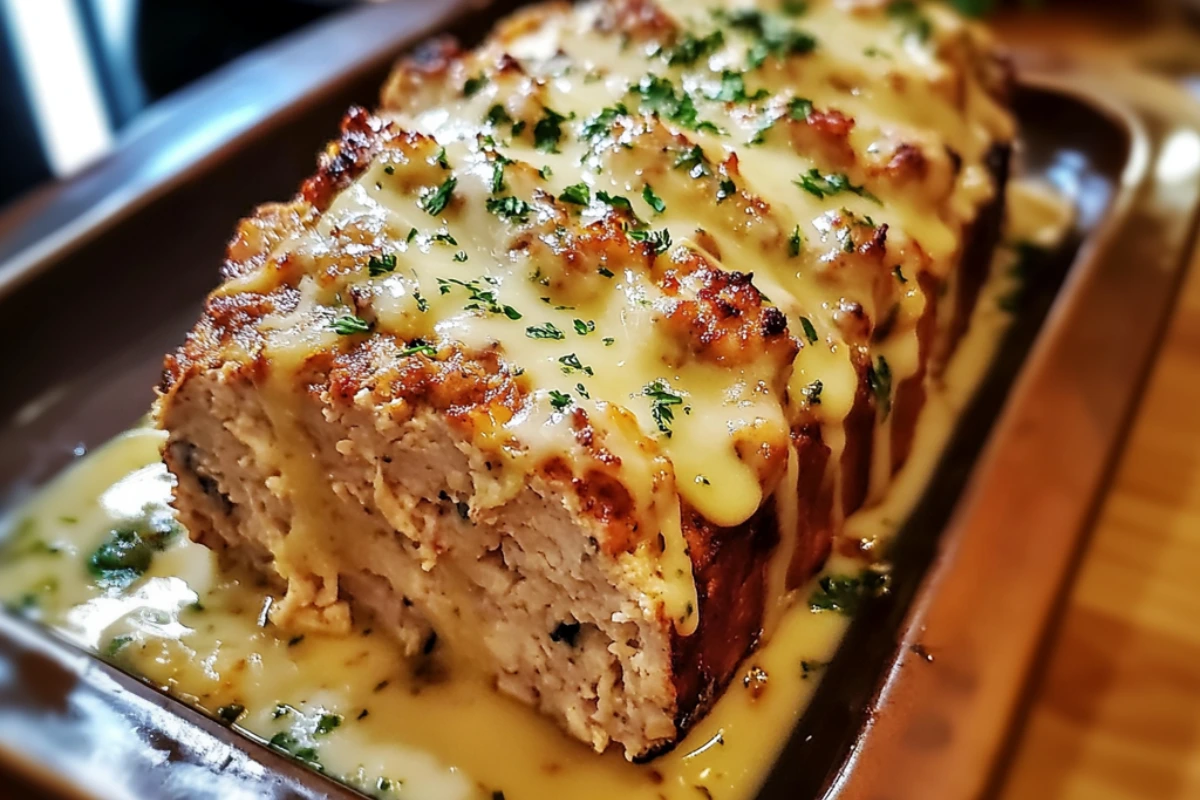 Chicken Cordon Bleu Meatloaf