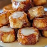 Cinnamon Roll French Toast Bites