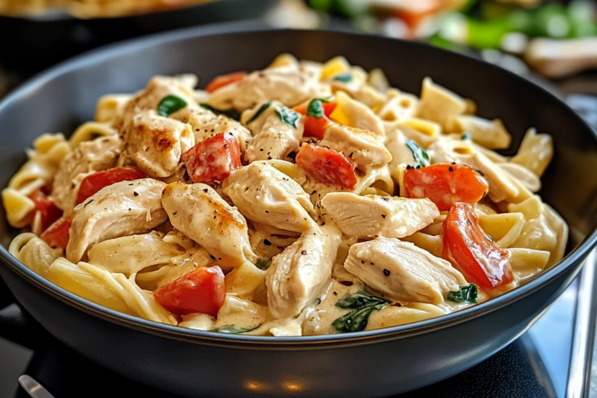 Tuscan Chicken Pasta