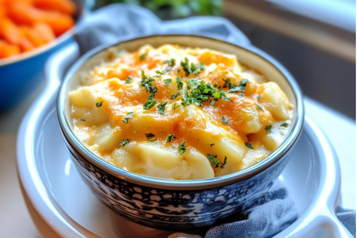 Crockpot Cheesy Potatoes