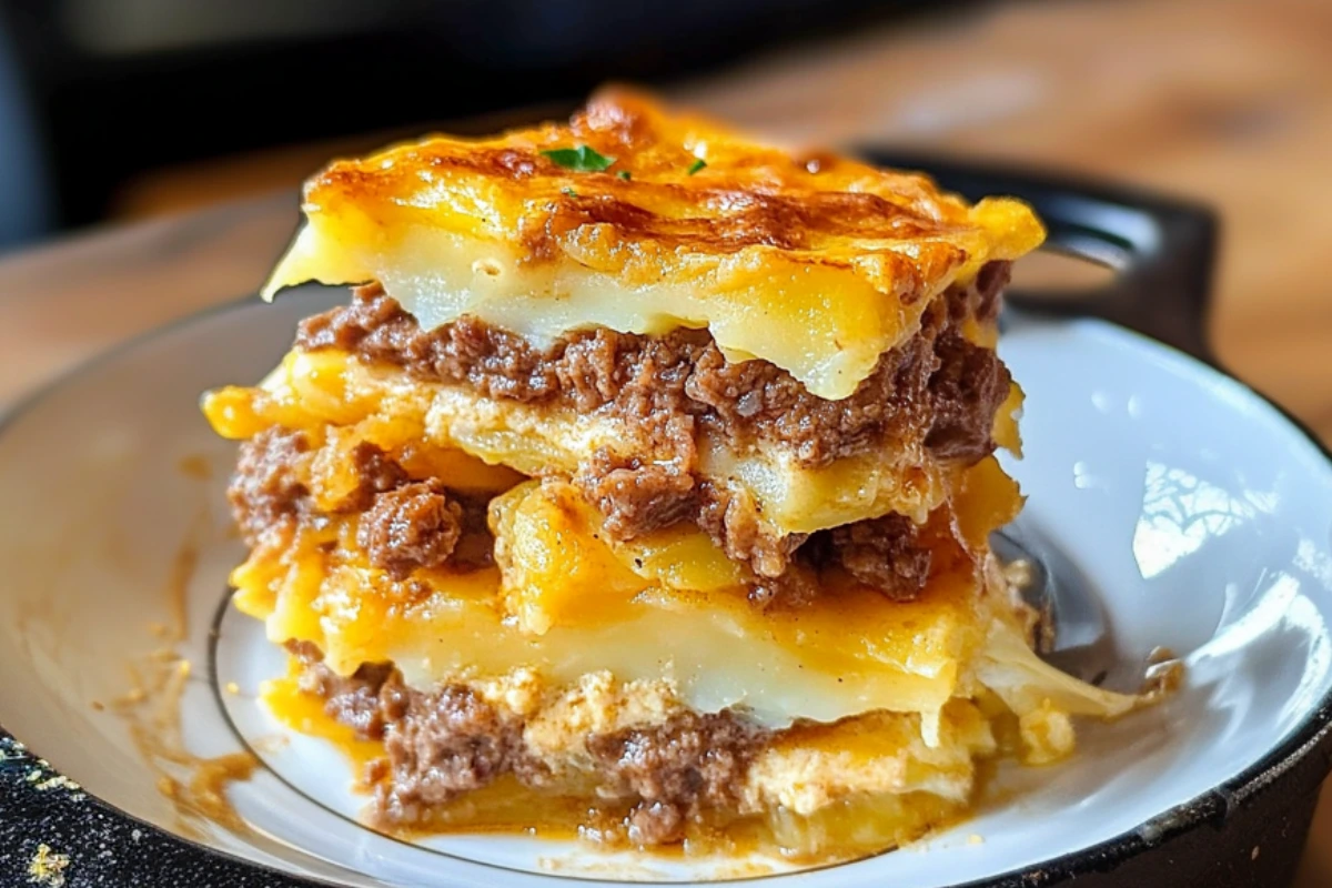 Beef and Potato Casserole