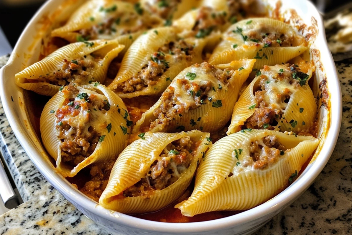 Sausage Stuffed Shells
