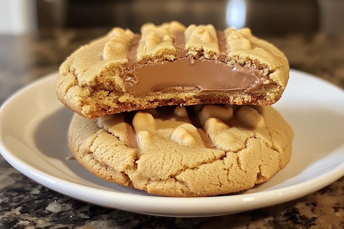 Homemade Triple Peanut Butter Cookies