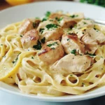 Lemon Garlic Chicken Pasta