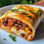 Loaded Cheesy Pocket Tacos