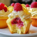 Raspberry Lemon Heaven Cupcakes