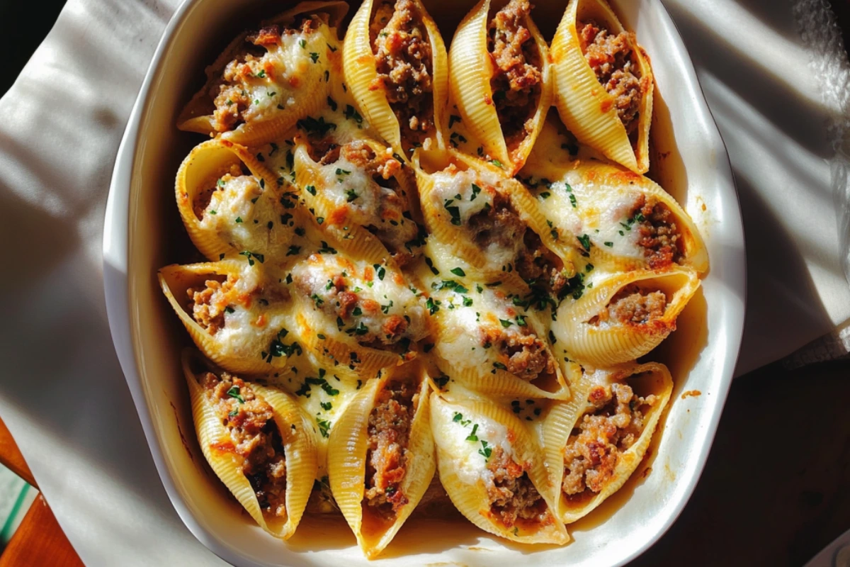 Sausage Stuffed Shells