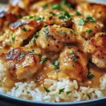 Smothered Chicken and Rice