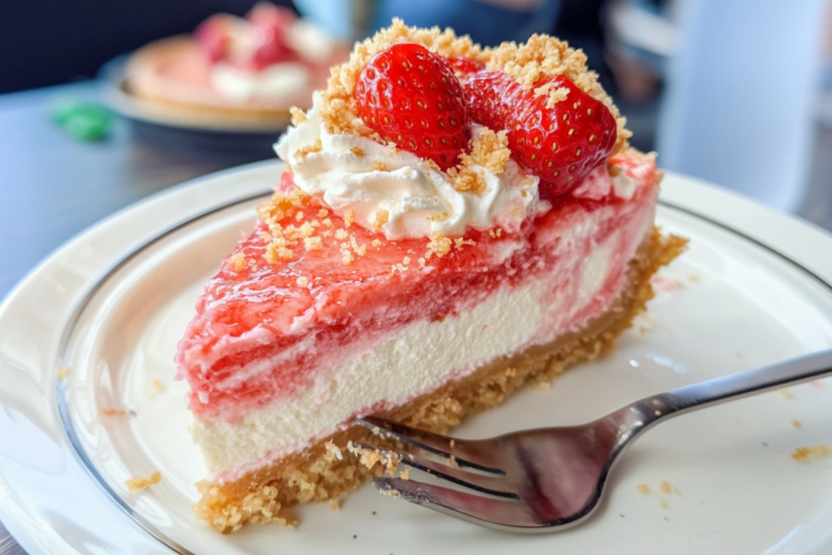 Strawberry Crunch Cheesecake