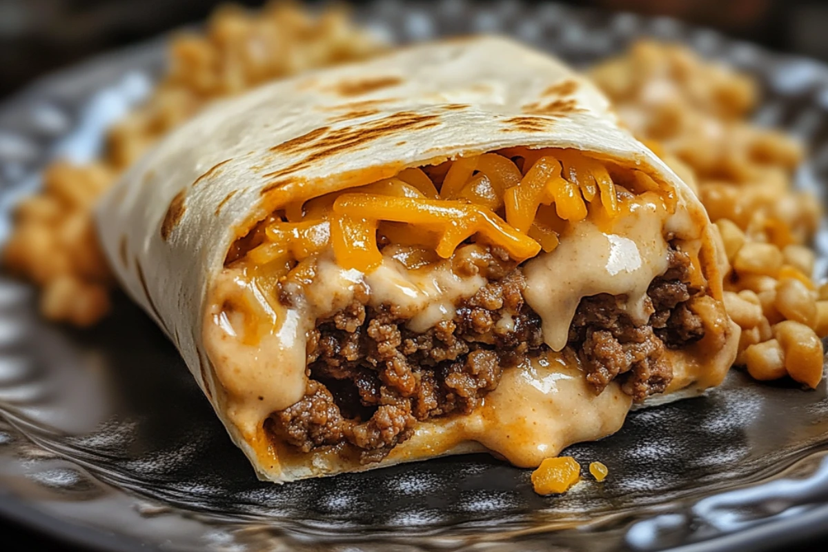 Taco Bell Beefy Melt Burrito