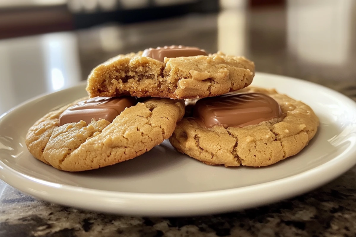 Triple Peanut Butter Cookies