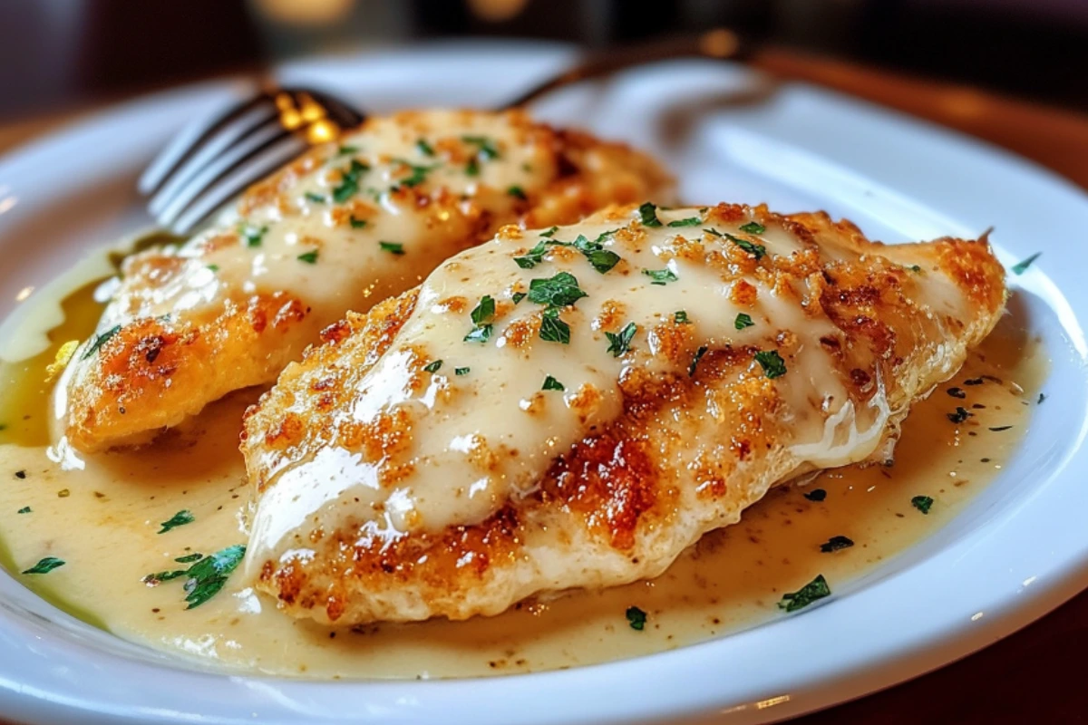 Homemade Longhorn Steakhouse Parmesan Chicken