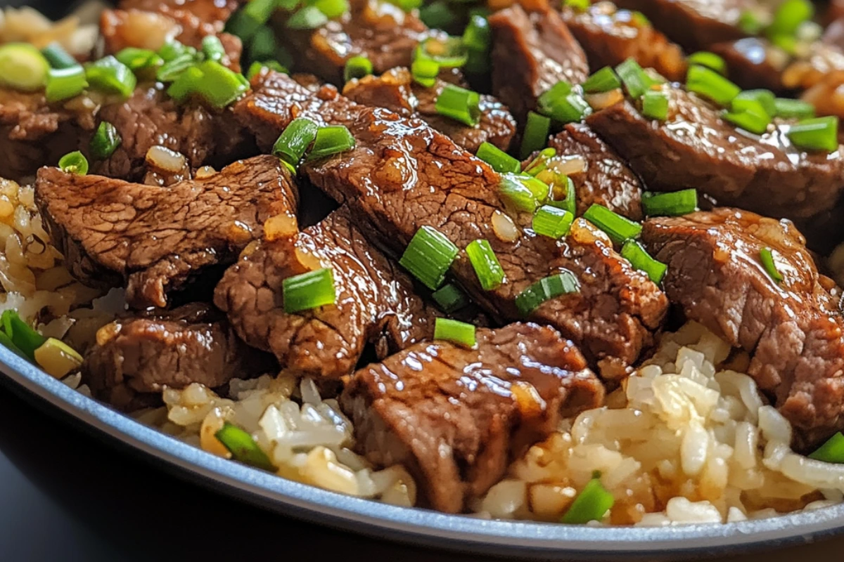 homemade Steak and Rice Skillet