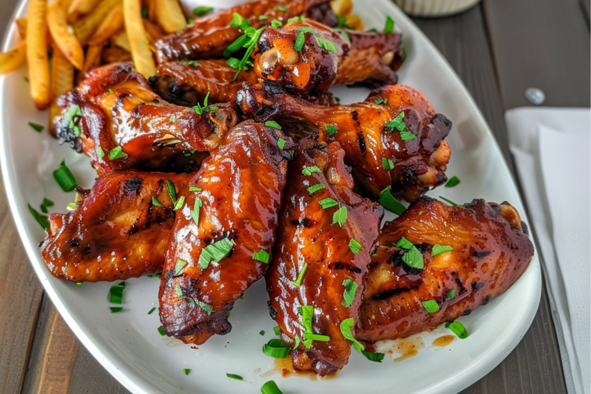 BBQ chicken wings