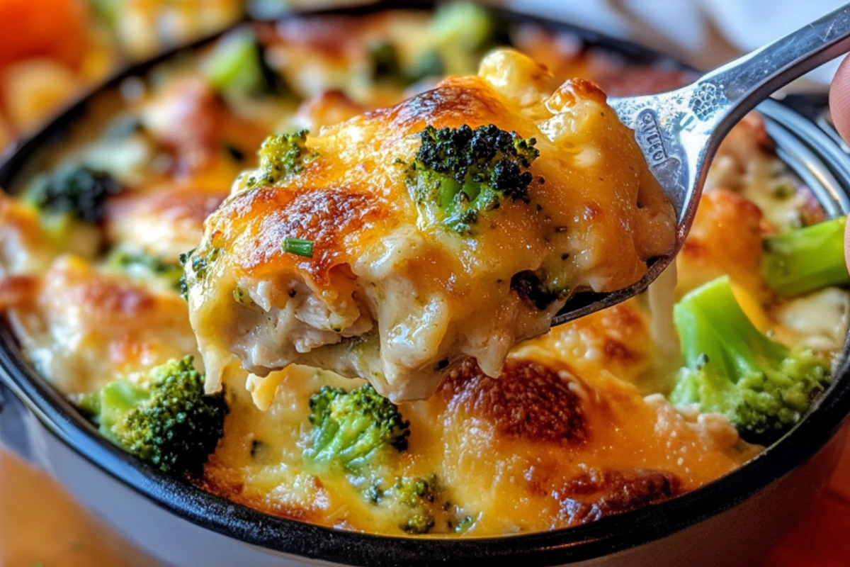 Cheesy Chicken and Broccoli Casserole