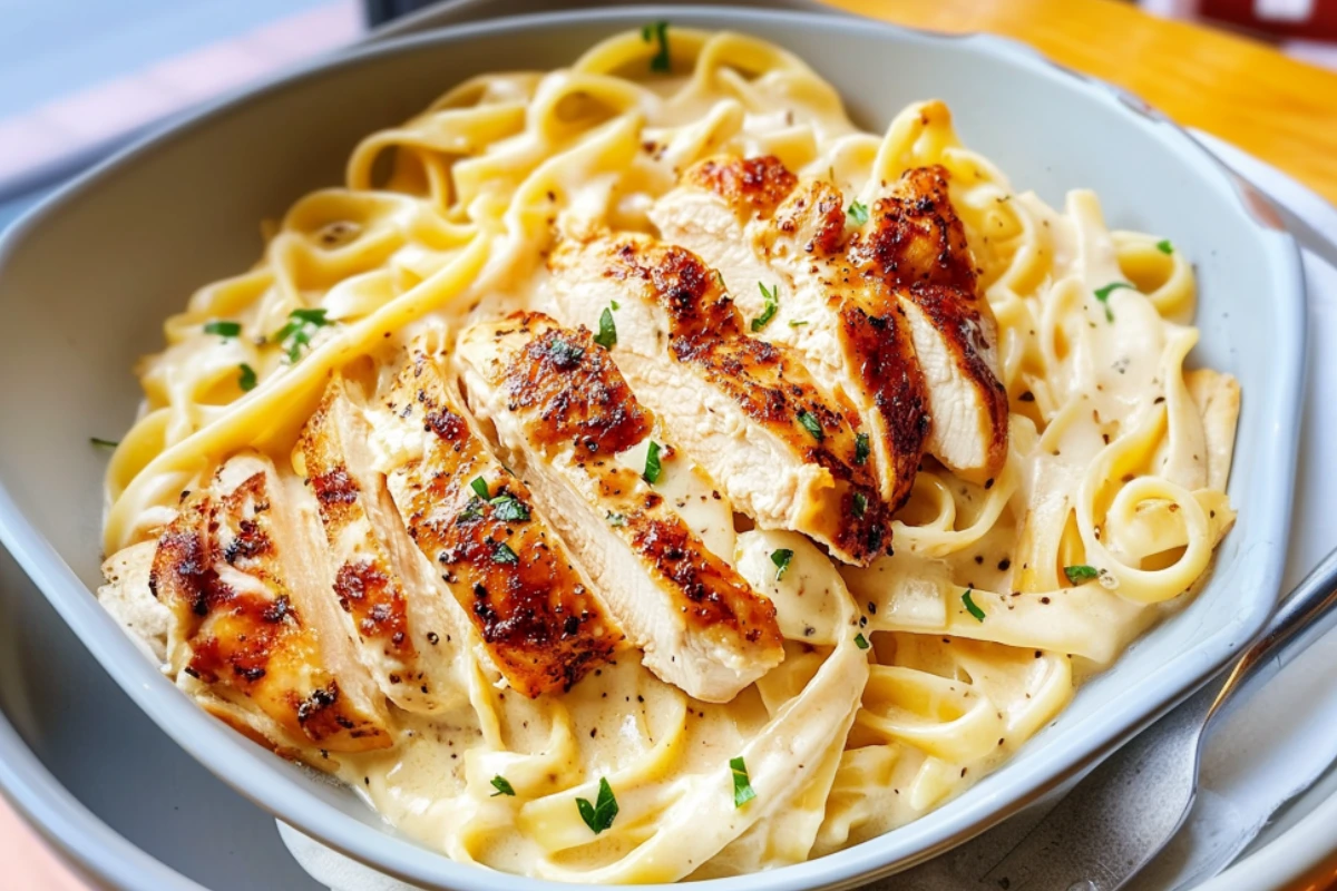 Chicken Fettuccine Alfredo