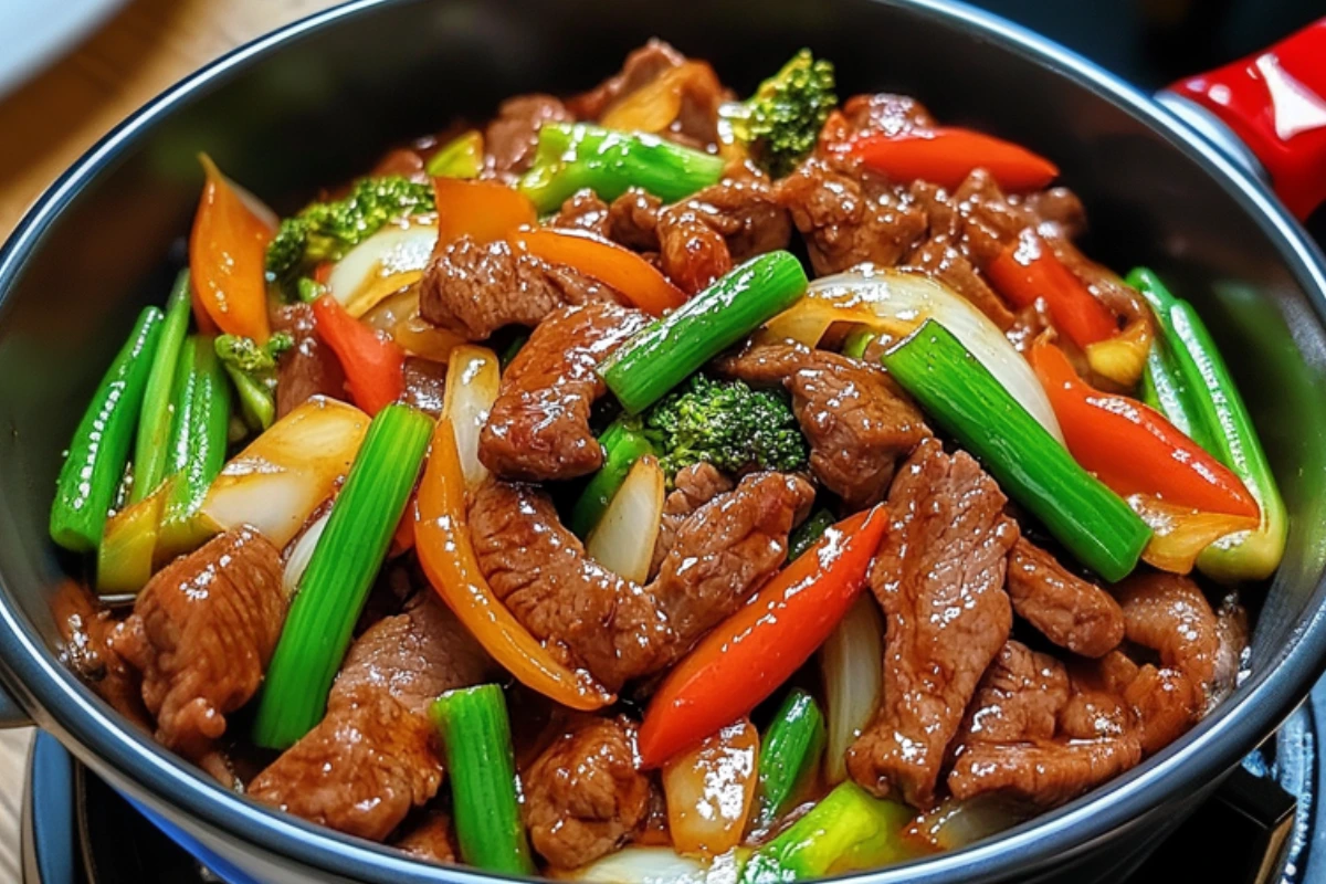 Chinese Beef and Onion Stir-Fry