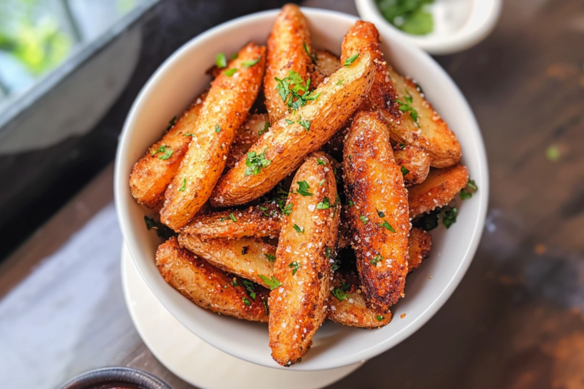 Easy Air Fryer Potato Wedges
