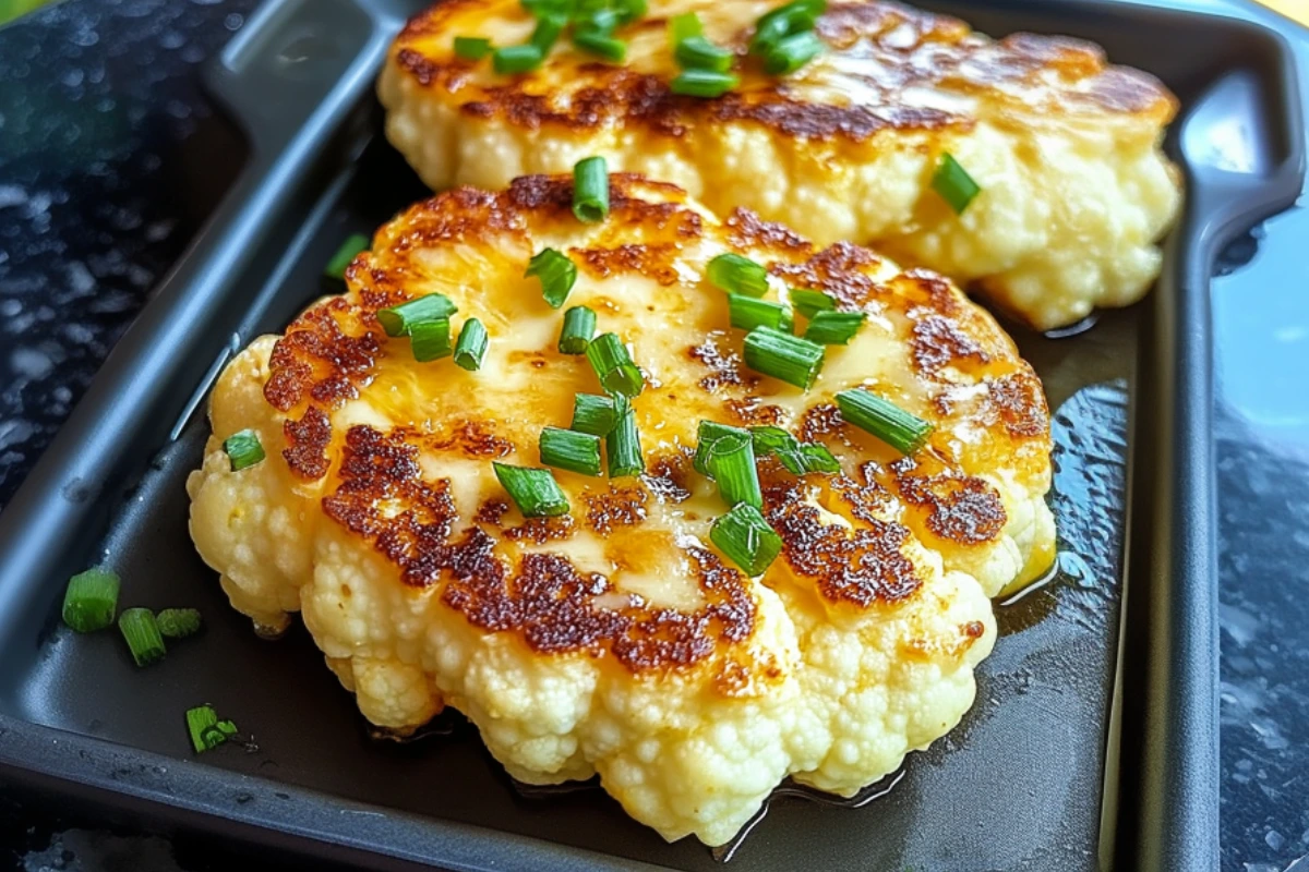 Easy Cheesy Cauliflower Steaks