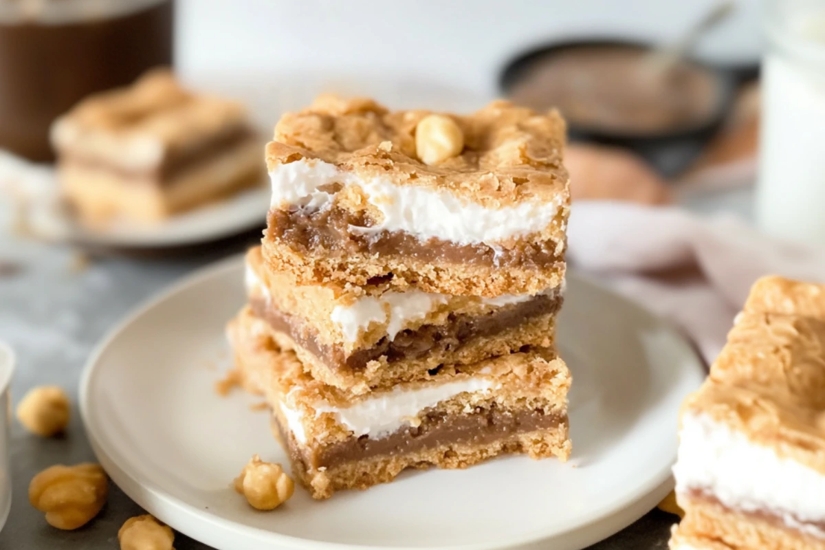 Easy Fluffernutter Bars Recipe