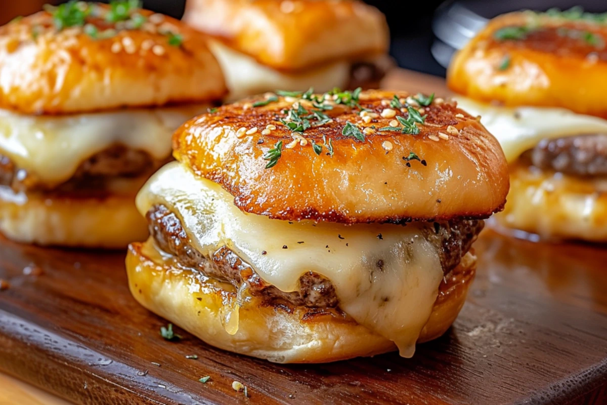 French Onion Soup Burgers