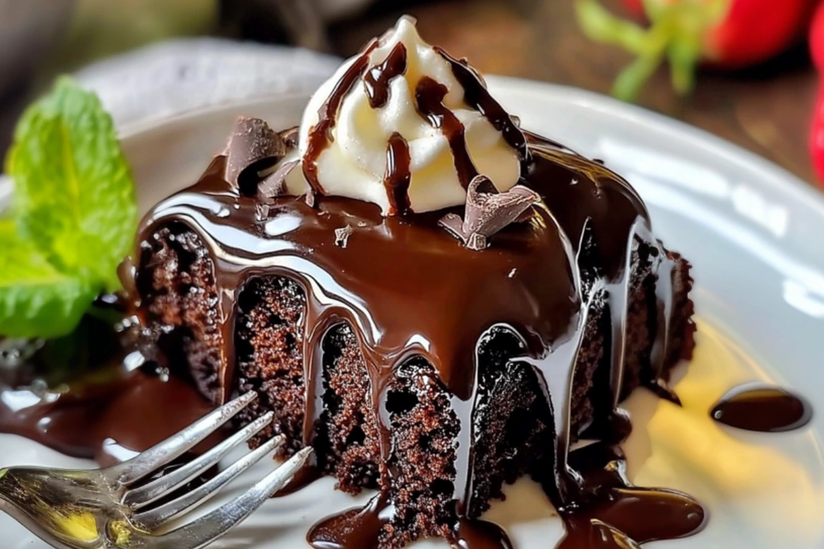 Hot Fudge Chocolate Pudding Cake (1)