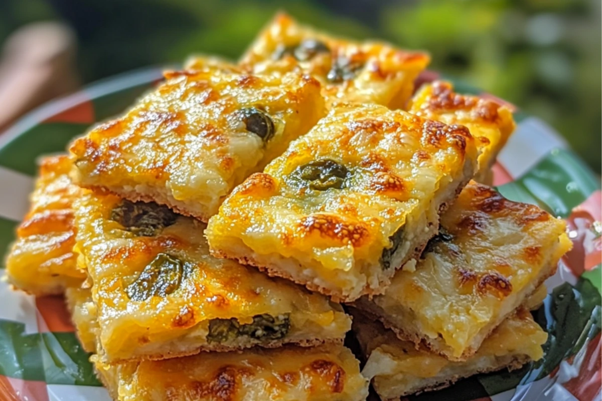 Jalapeño Cheese Squares