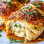 Parmesan Stuffed with Cream Cheese