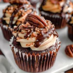 TURTLE CHOCOLATE CUPCAKES